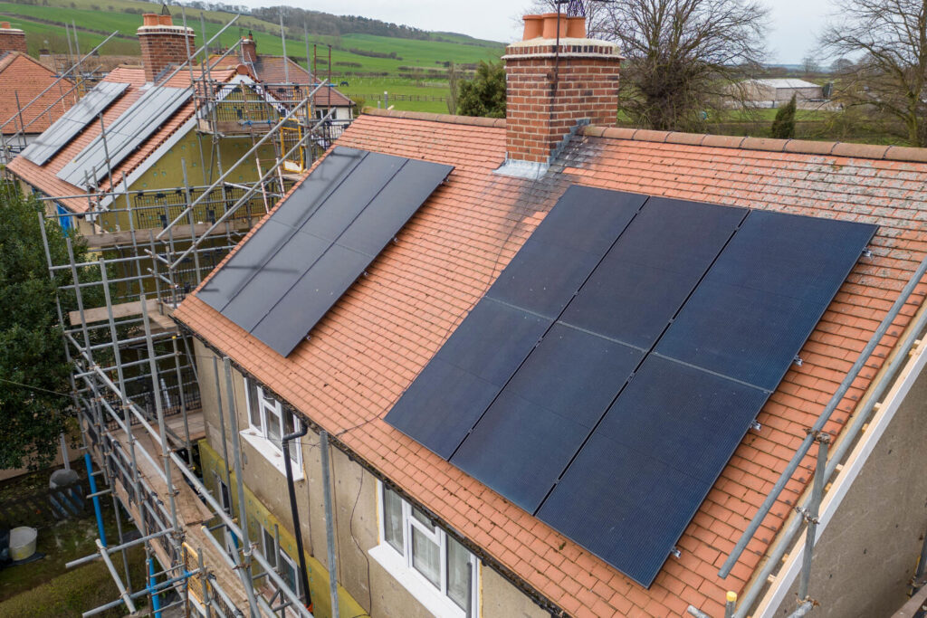 Solar Panels on roof